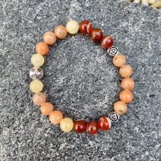 bracelet cornaline
