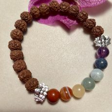 bracelet rudraksha chakra