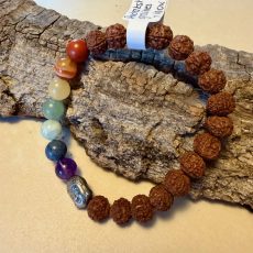 bracelet rudraksha chakra