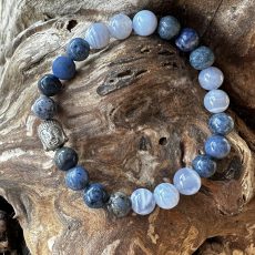 bracelet dumortierite