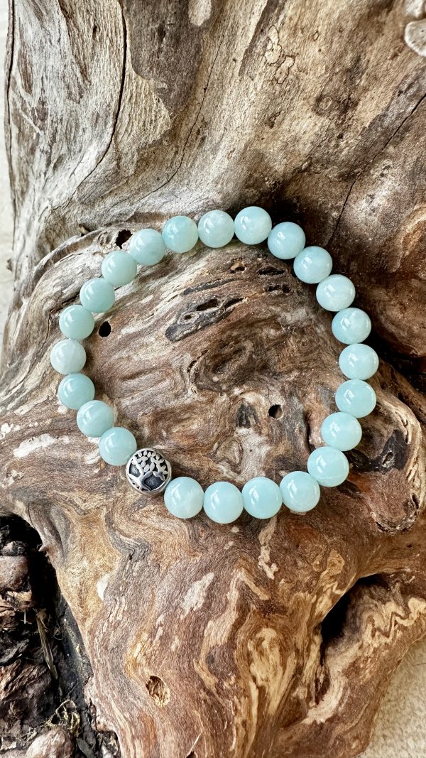 Bracelet Amazonite claire