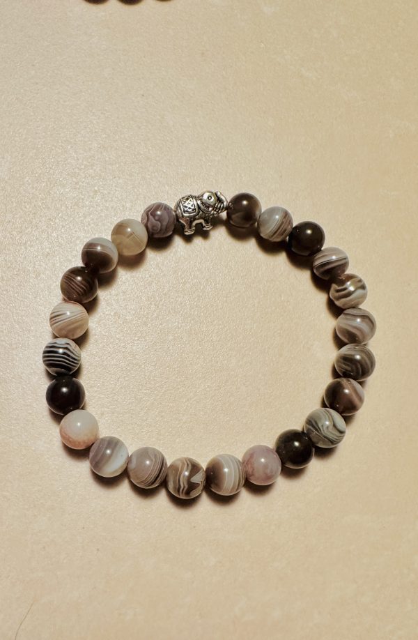 bracelet agate botswana