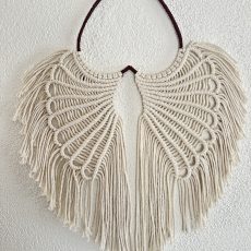 macramé ailes ange