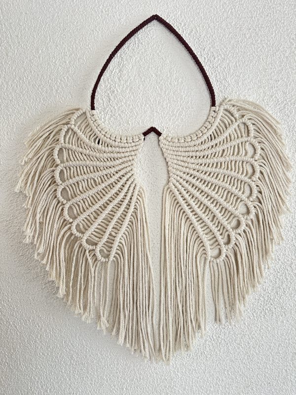 macramé ailes ange