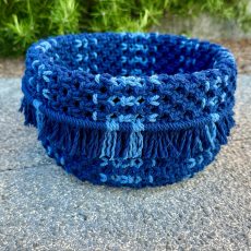Panier bleu