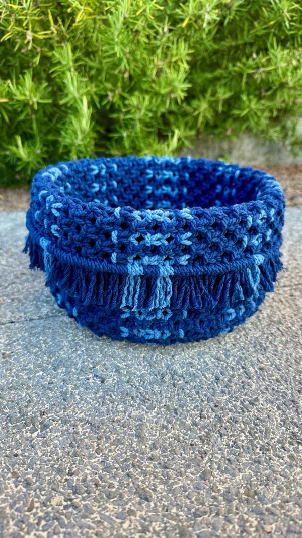 Panier bleu