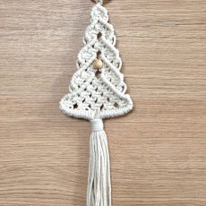 sapin noel macramé