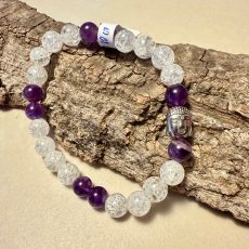 bracelet amethyste quartz