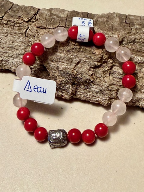 bracelet corail bambou