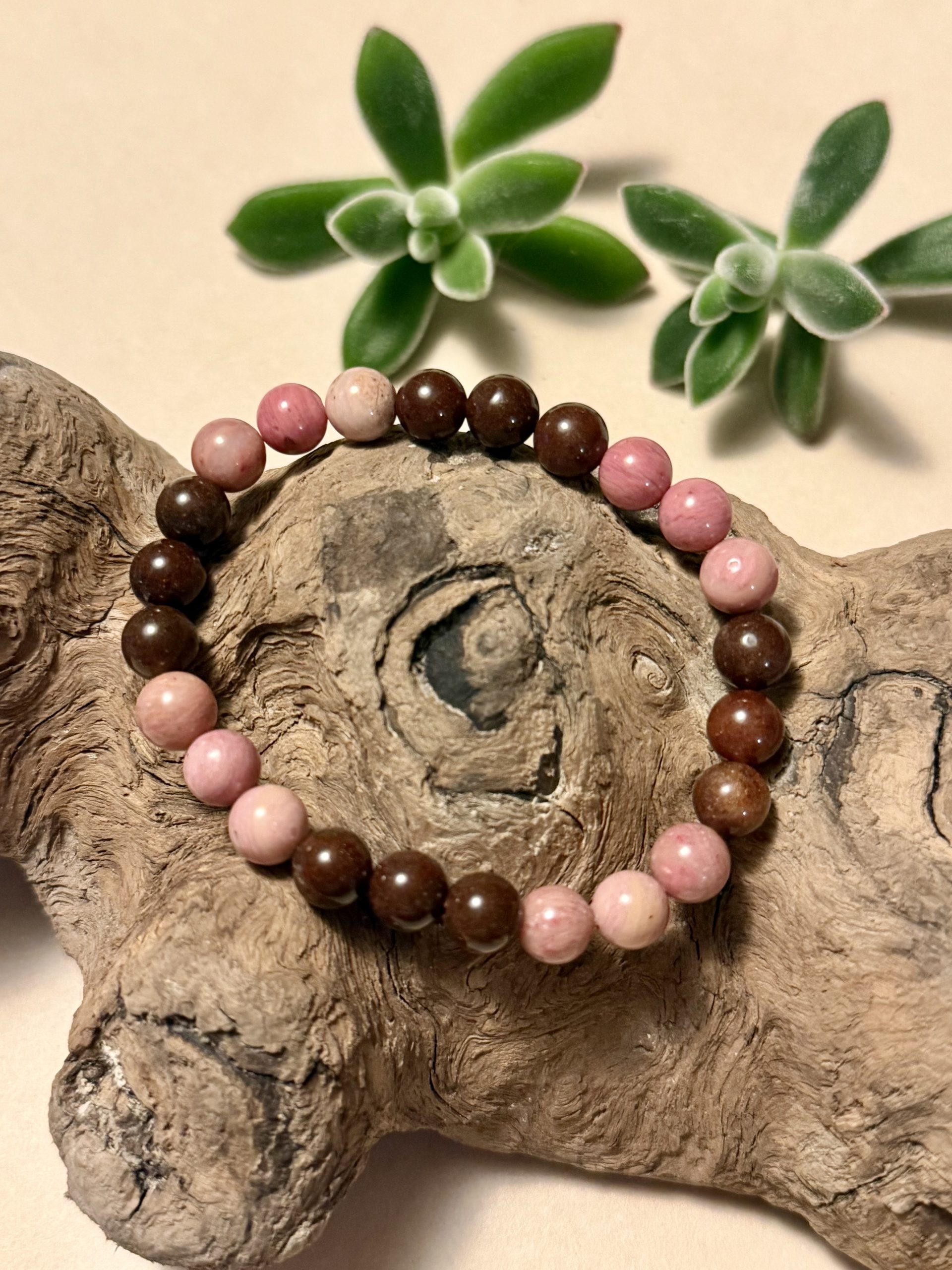 Bracelet rhodonite aventurine