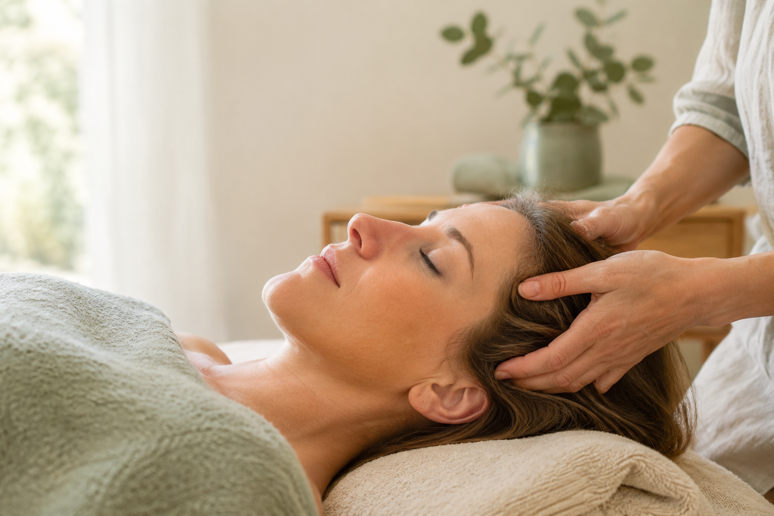 massage crânien